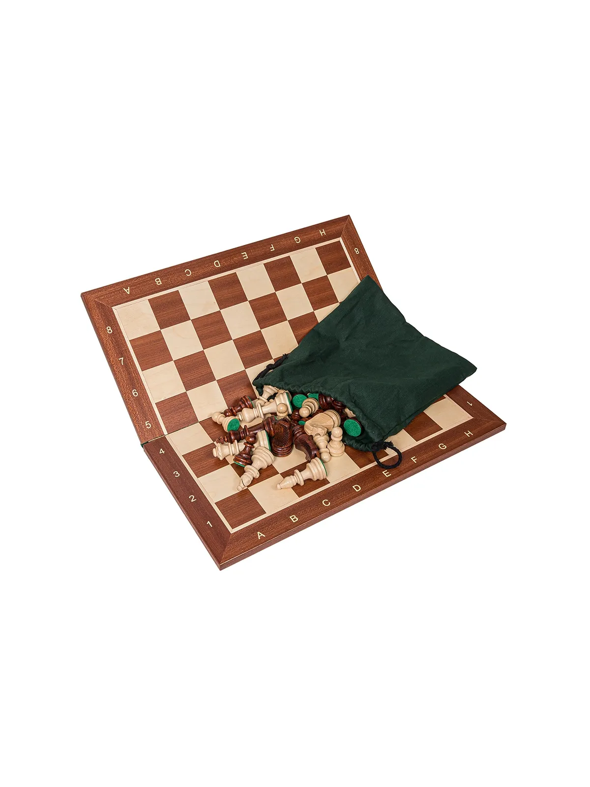 Profi Chess Set No 5 - Mahogany