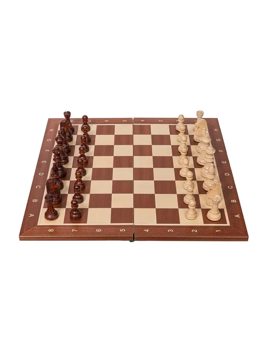 Profi Schach Set Nr 5 - Mahagoni