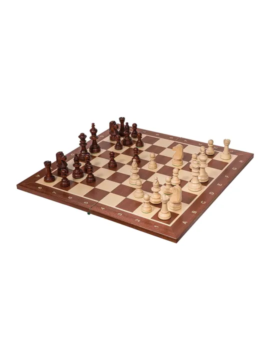 Profi Schach Set Nr 5 - Mahagoni