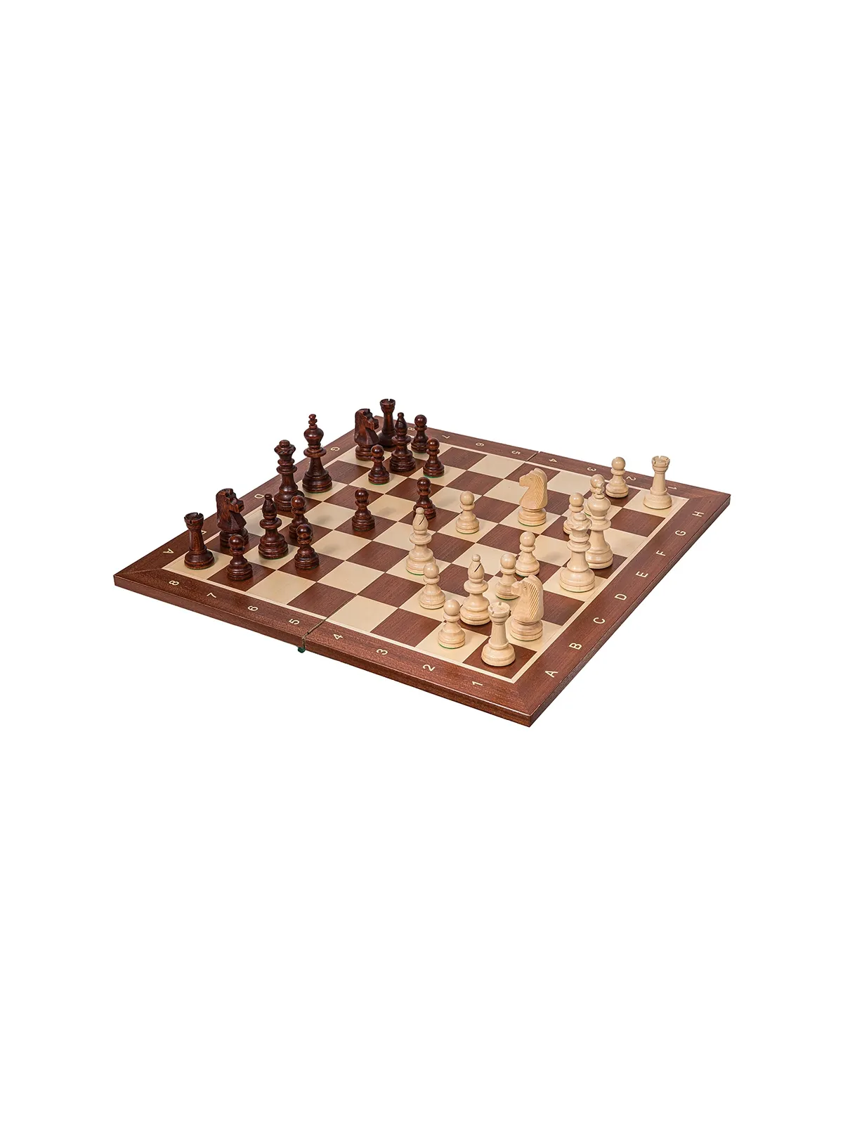 Profi Schach Set Nr 5 - Mahagoni