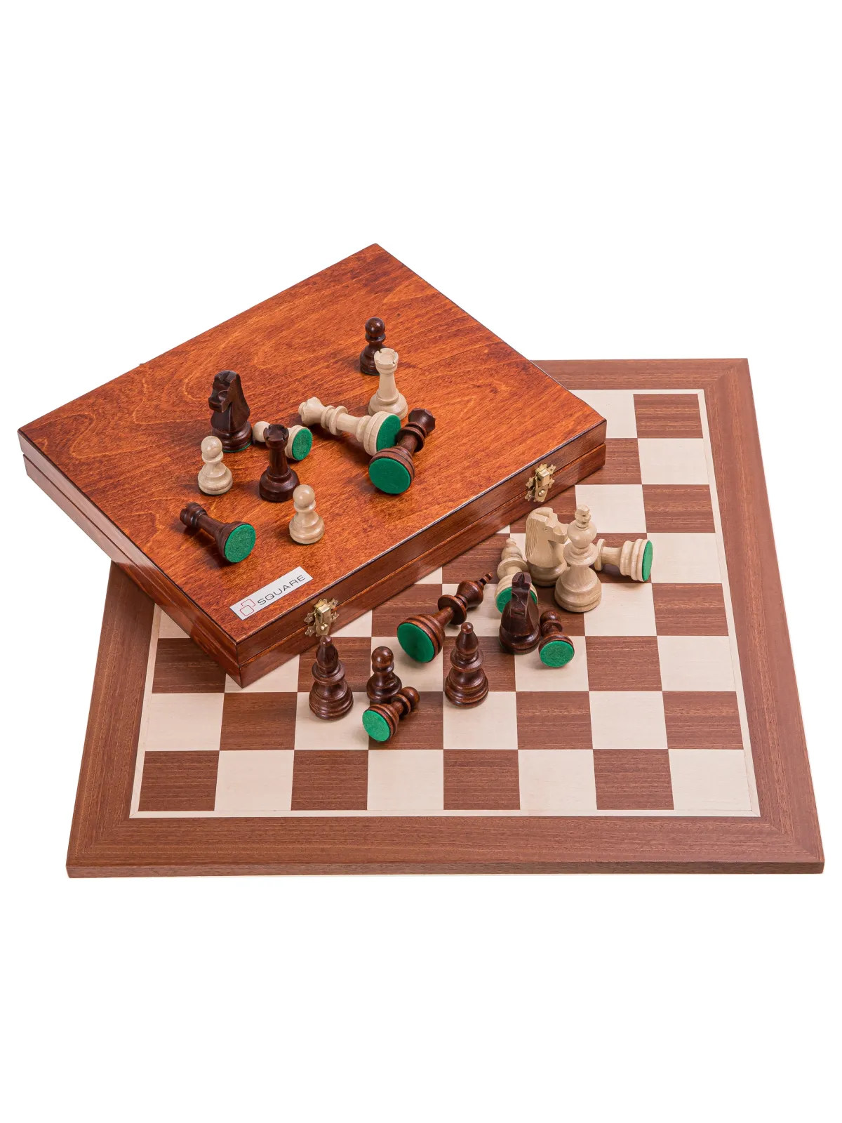 Profi Chess Set No 5 - Mahogany Lux