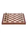 Chess Warsaw - Mahogany / Metal