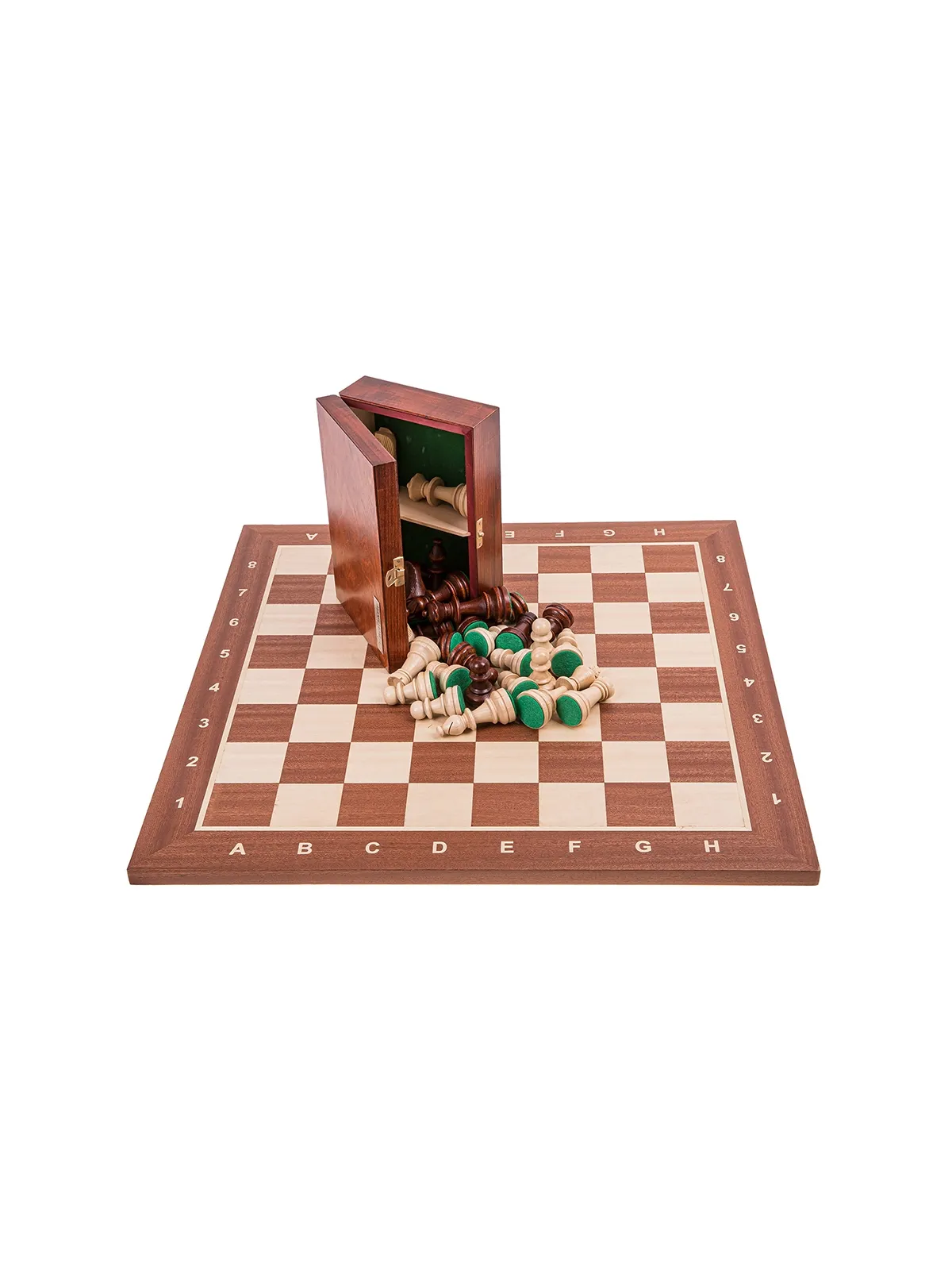 Profi Chess Set No 5 - Mahogany