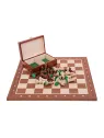 Jeu d'echecs professionnel n ° 5 - Acajou