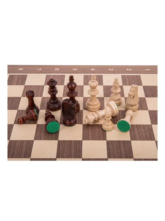 Profi Chess Set No 5 - Mahogany Lux