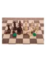 Profi Schach Set Nr 5 - Mahagoni Lux