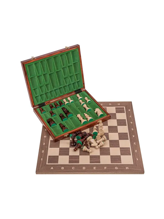 Profi Chess Set No 5 - Mahogany Lux