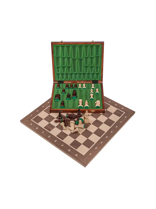 Profi Schach Set Nr 5 - Mahagoni Lux