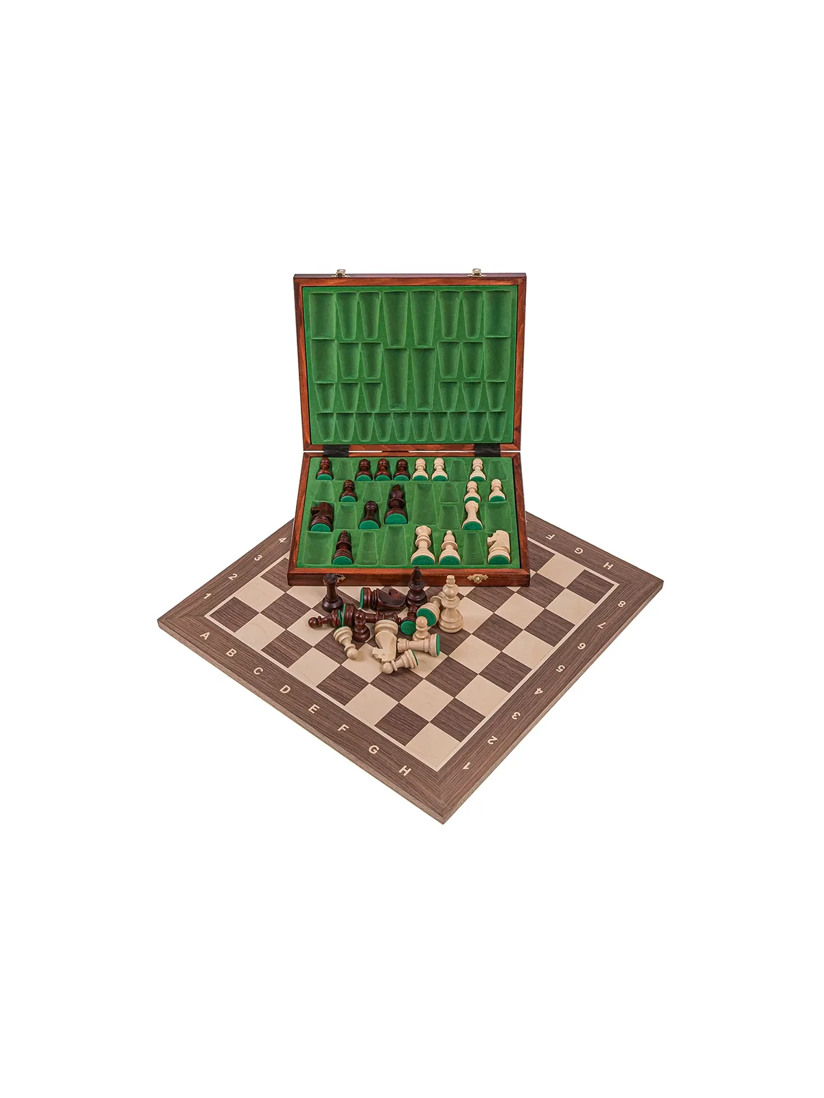 Profi Chess Set No 5 - Mahogany Lux