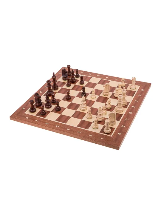 Profi Schach Set Nr 6 - Mahagoni