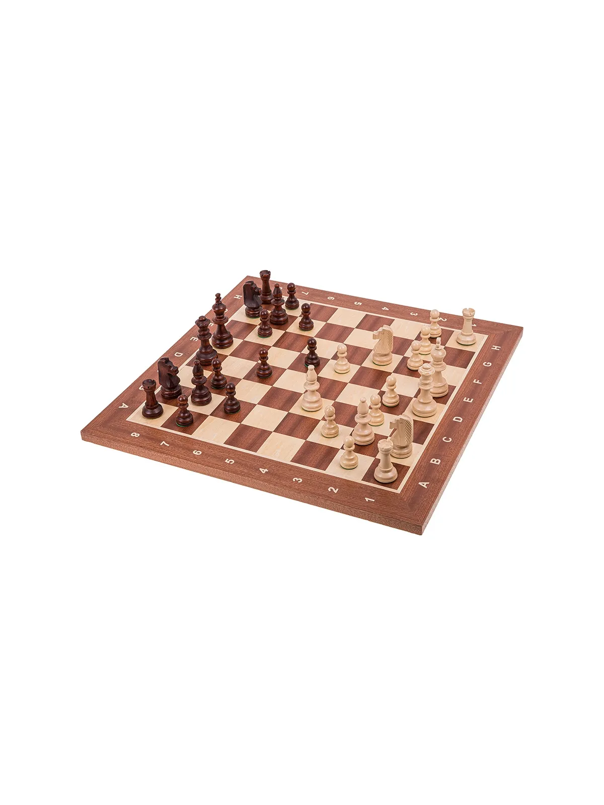 Profi Schach Set Nr 6 - Mahagoni