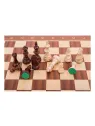 Profi Schach Set Nr 6 - Mahagoni