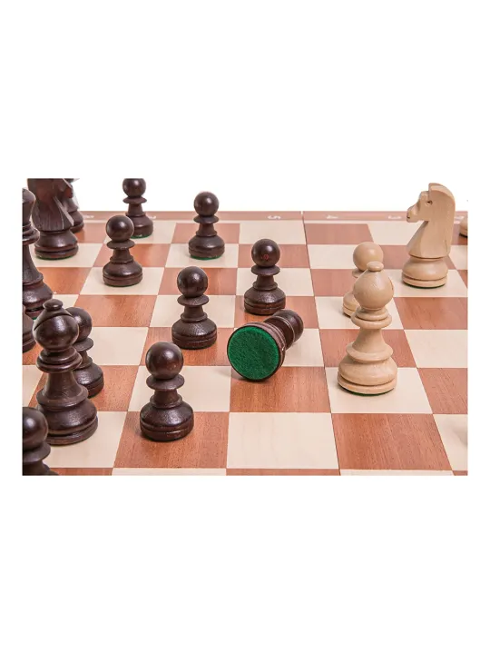 Schach Turnier Nr. 5 - Mahagoni