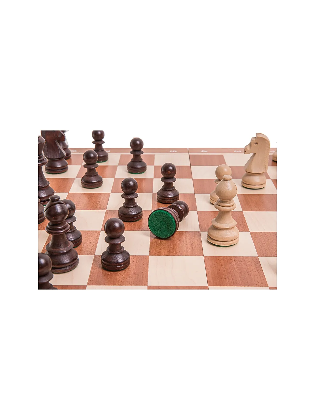 Schach Turnier Nr. 5 - Mahagoni