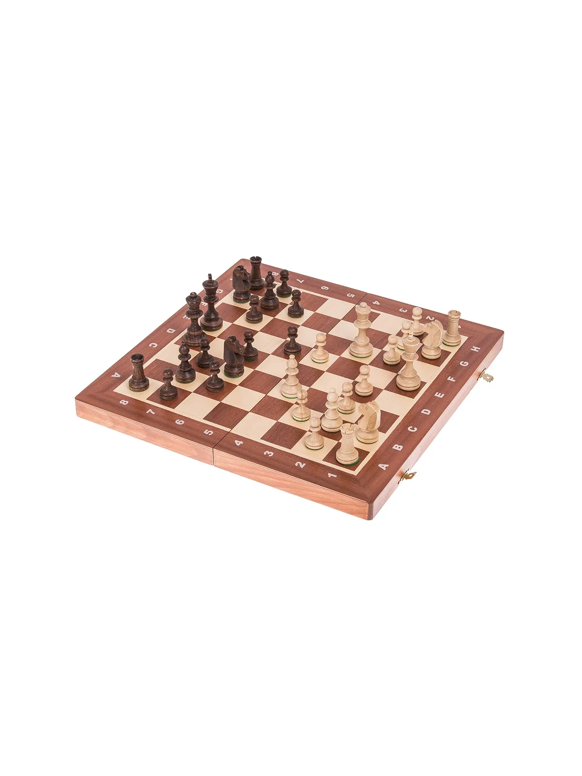 Schach Turnier Nr. 4 - Mahagoni