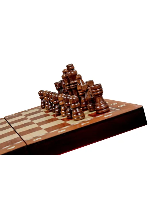 Chess Magnetic - Mahogany