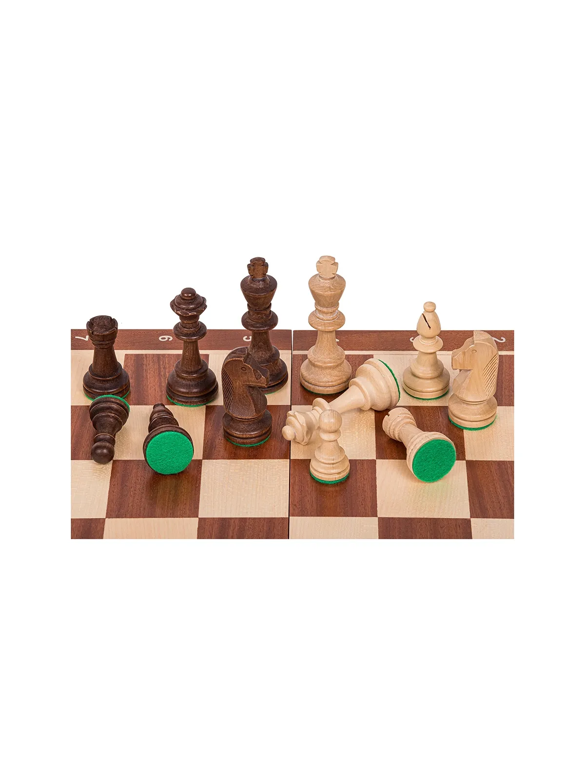 Echecs - Staunton 6 - Acajou WW