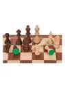 Echecs - Staunton 6 - Acajou WW