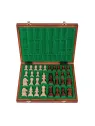 Chess Pieces Staunton 5 + Case Lux