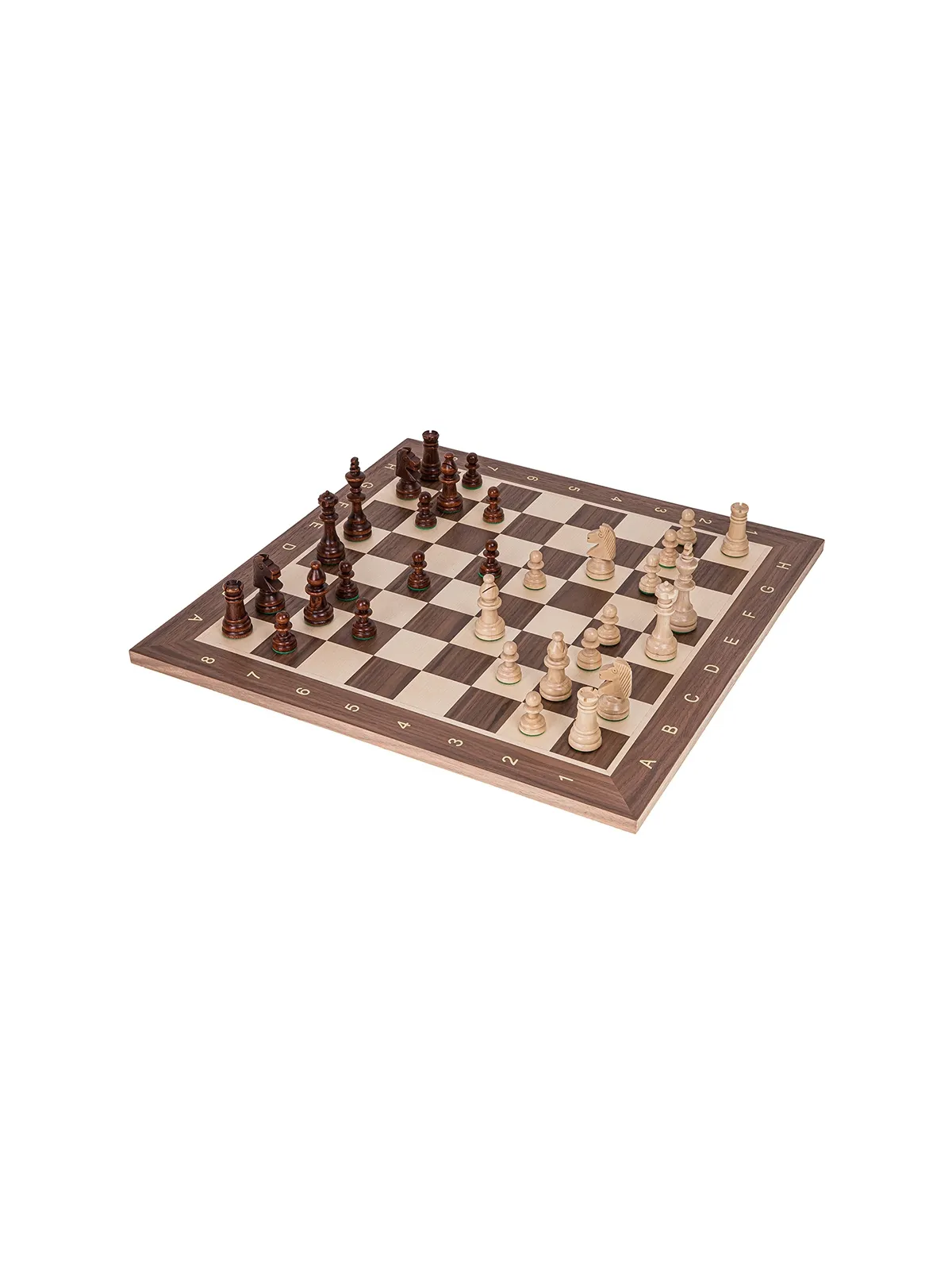 Profi Chess Set No 4 - Mahogany