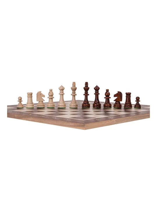 Profi Chess Set No 4 - Mahogany