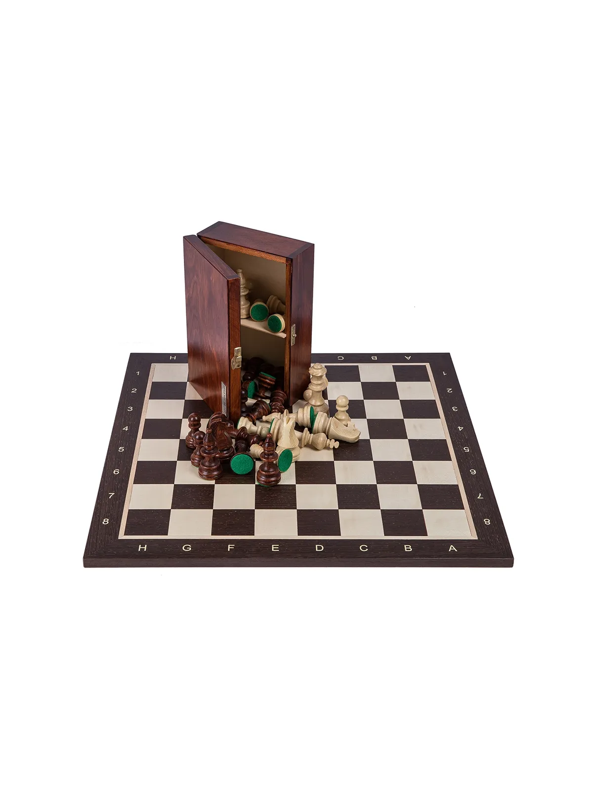 Jeu d'echecs professionnel n ° 6 - Wenge