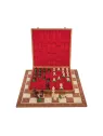 Profi Chess Set No 6 - Mahogany Lux