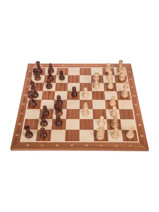 Profi Schach Set Nr 6 - Mahagoni Lux