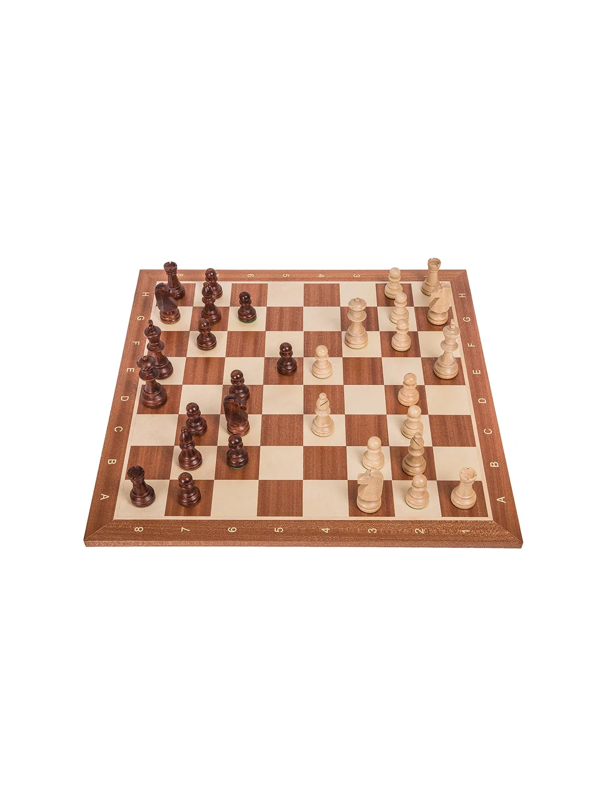 Profi Chess Set No 6 - Mahogany Lux