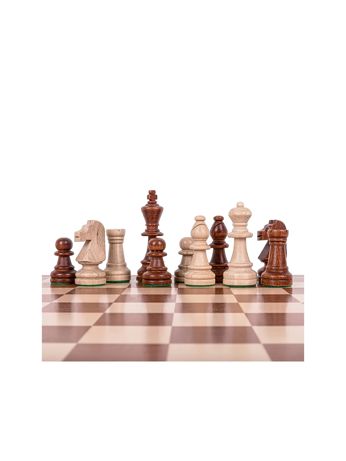 Profi Chess Set No 6 - Mahogany Lux