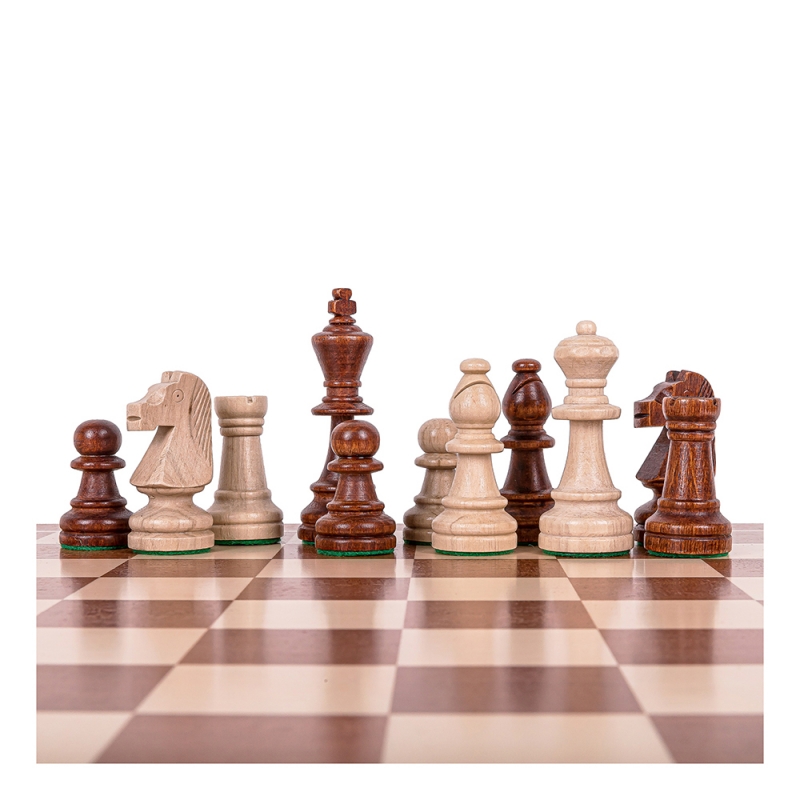 Profi Chess Set No 6 - Mahogany