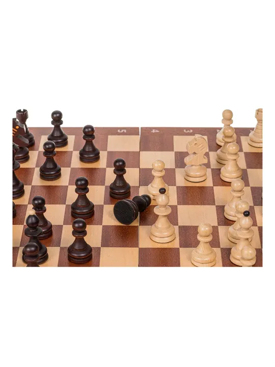 Schach Olympia - Intarsie