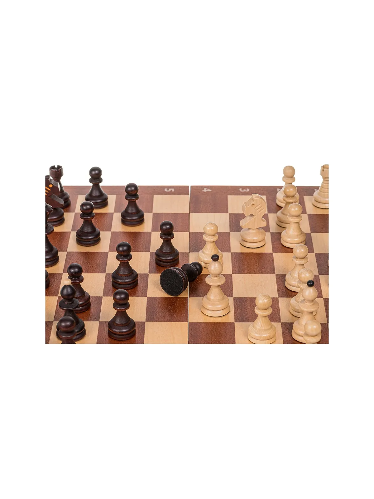 Schach Olympia - Intarsie