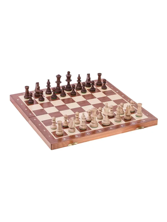 Échecs Tournoui No 5 - Acajou WW + 2 x Reine