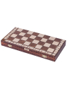 SQUARE - Wooden Chess Set Grand Royal + 2 x Queen