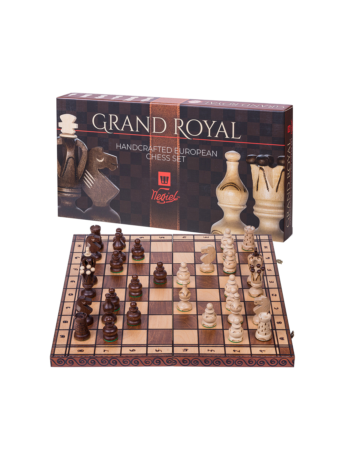 SQUARE - Ajedrez Grand Royal + 2 x Dama