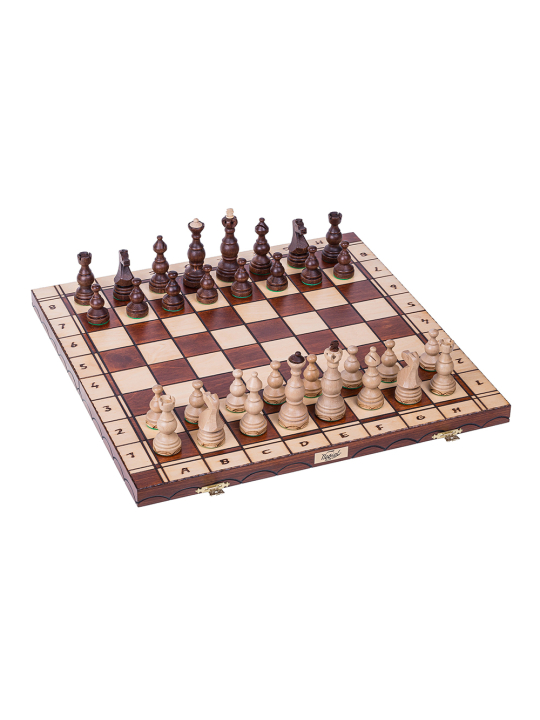 SQUARE - Wooden Chess Legate + 2 x Queen