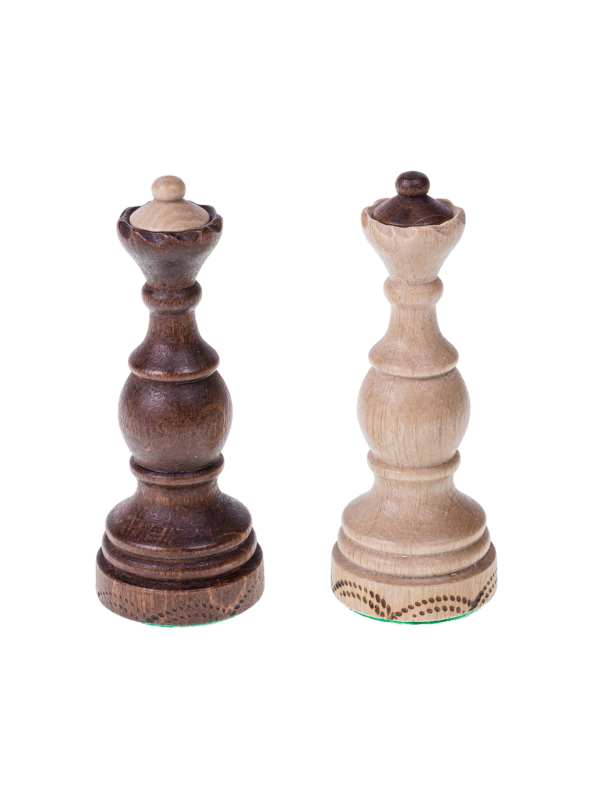 SQUARE - Wooden Chess Legate + 2 x Queen