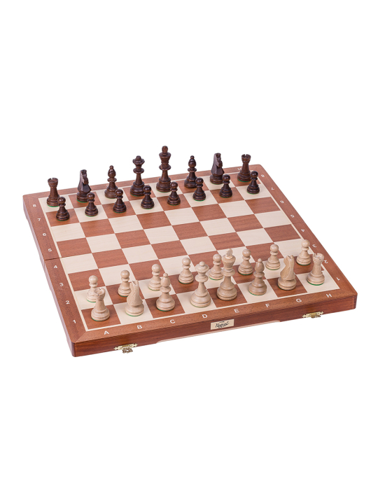 SQUARE - Online Schach Shop - Schach Turnier Nr. 6 - Mahagoni Excluisv