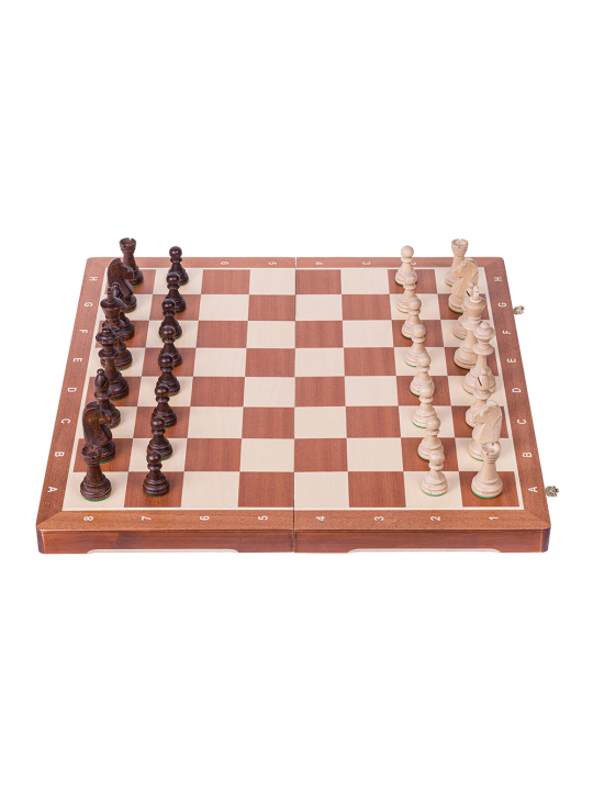 SQUARE - Online Schach Shop - Schach Turnier Nr. 6 - Mahagoni Excluisv