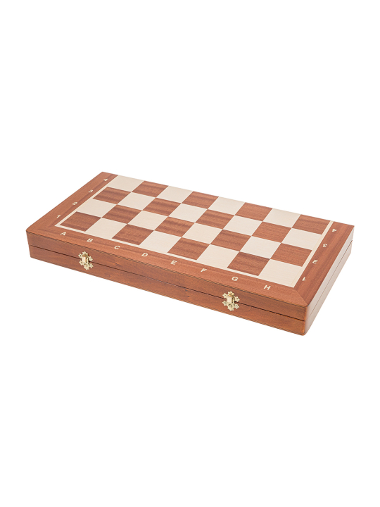 SQUARE - Schach Shop - Schachspiel Turnier Nr. 5 - Mahagoni -