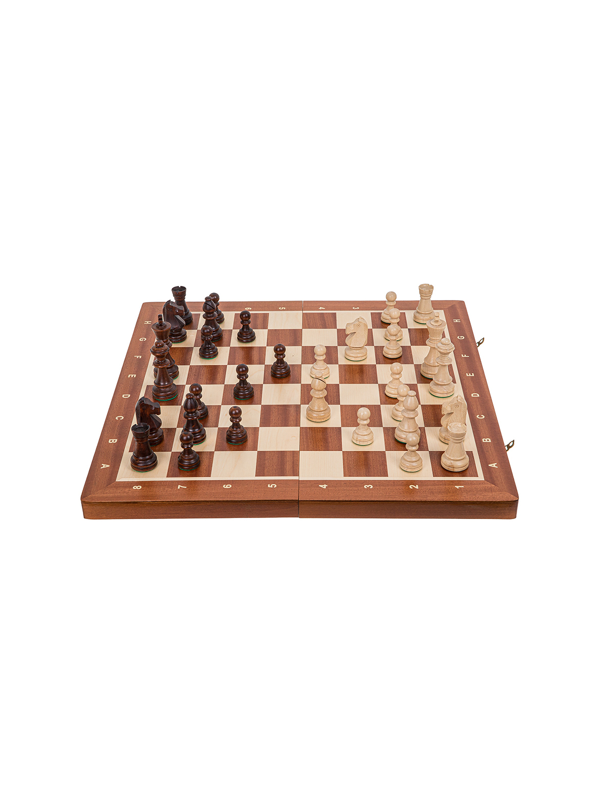 SQUARE - Schach Shop - Schachspiel Turnier Nr. 5 - Mahagoni -