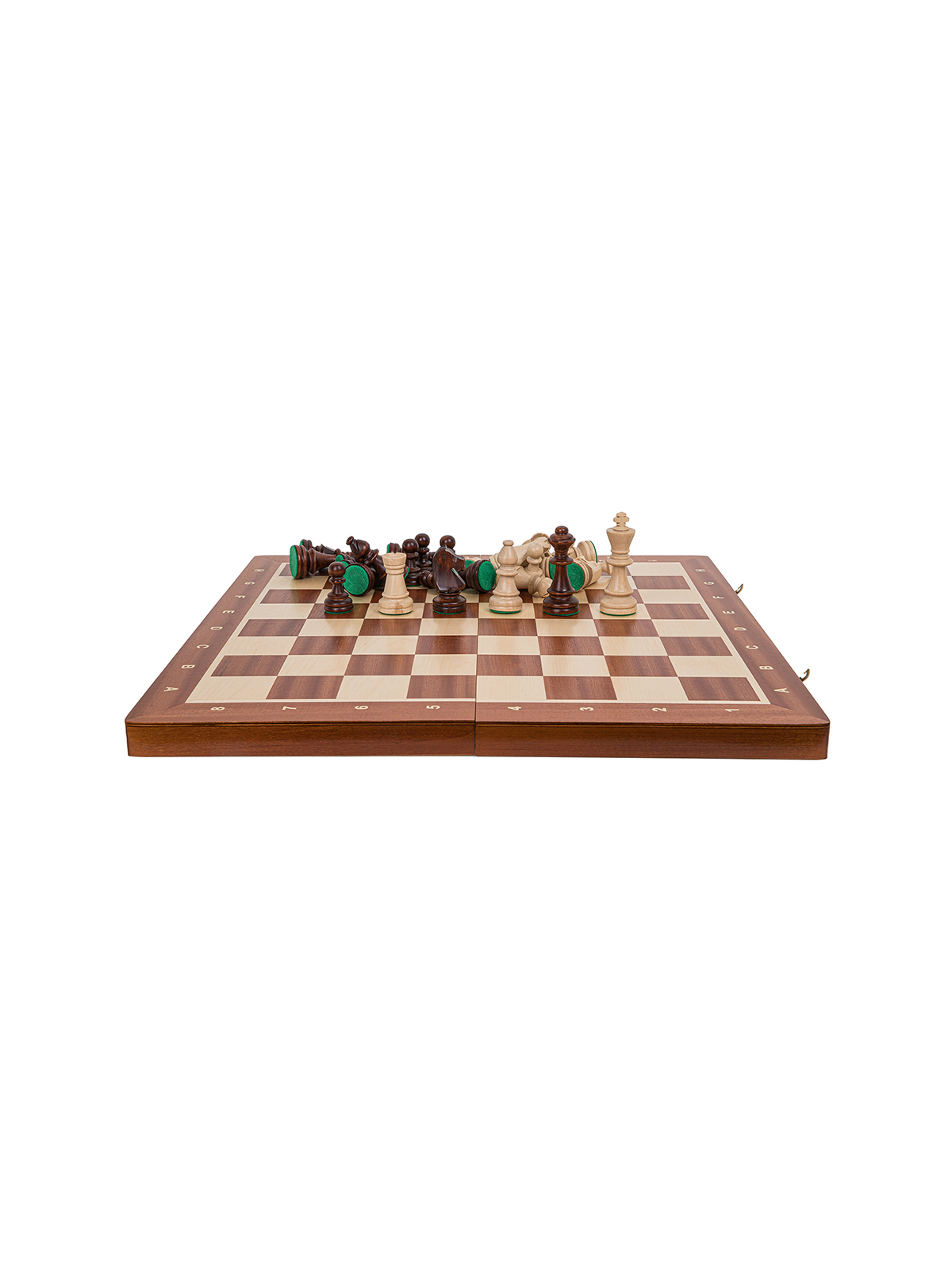 SQUARE - Schach Shop - Schachspiel Turnier Nr. 5 - Mahagoni -