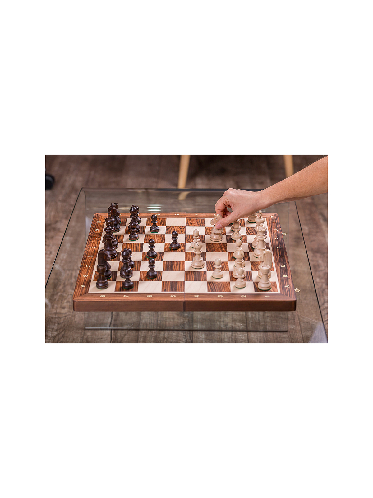 SQUARE - Schach Shop - Schach Turnier Nr. 5 - Rosenholz