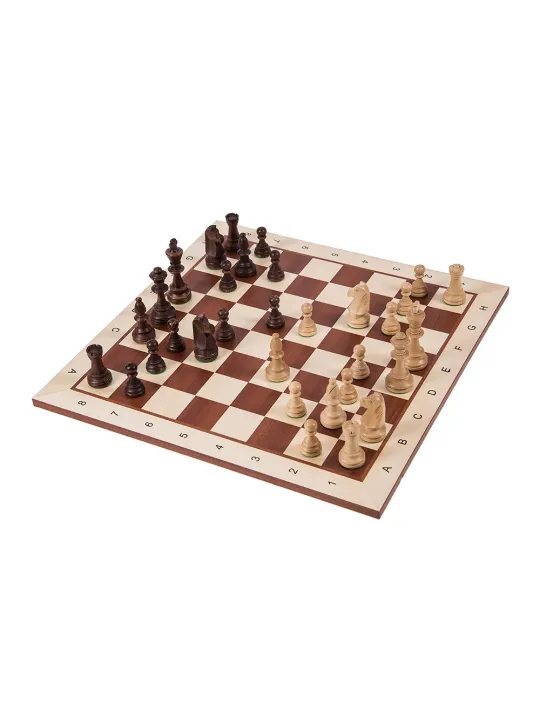 Jeu d'echecs professionnel n ° 6 - Acajou BL