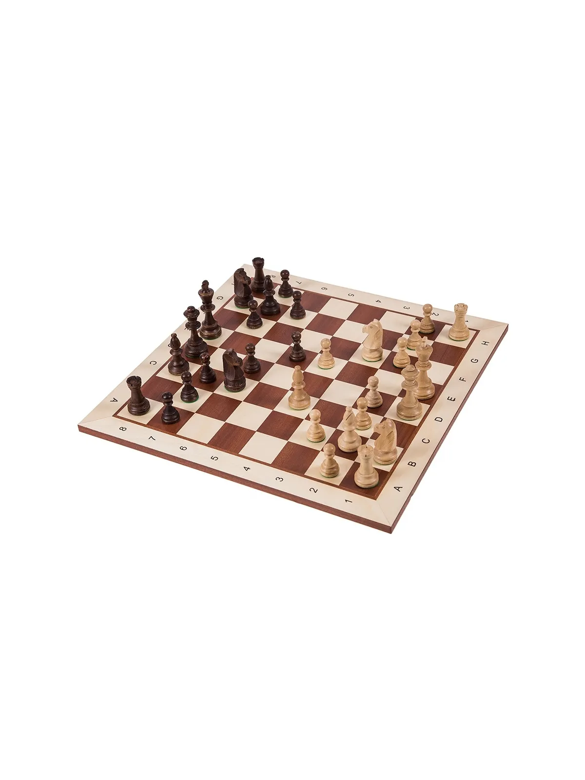 Jeu d'echecs professionnel n ° 6 - Acajou BL