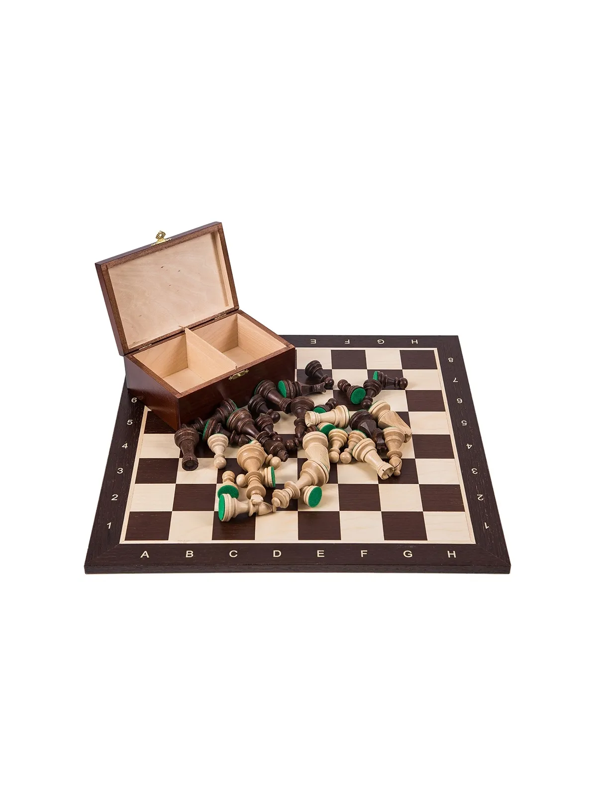 Jeu d'echecs professionnel n ° 6 - Wenge