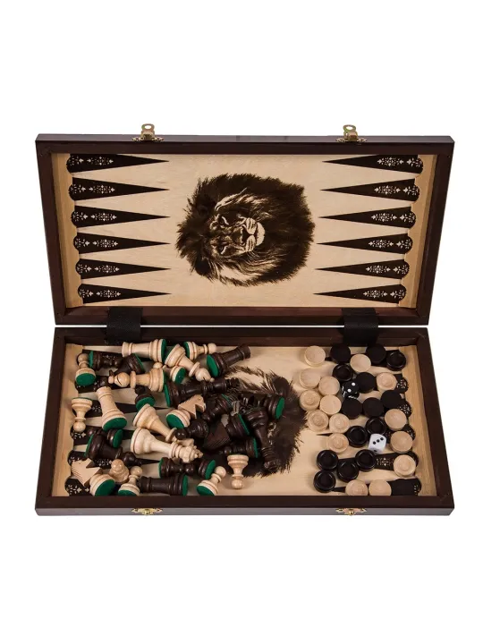 Lion - Échecs + Backgammon + Dames