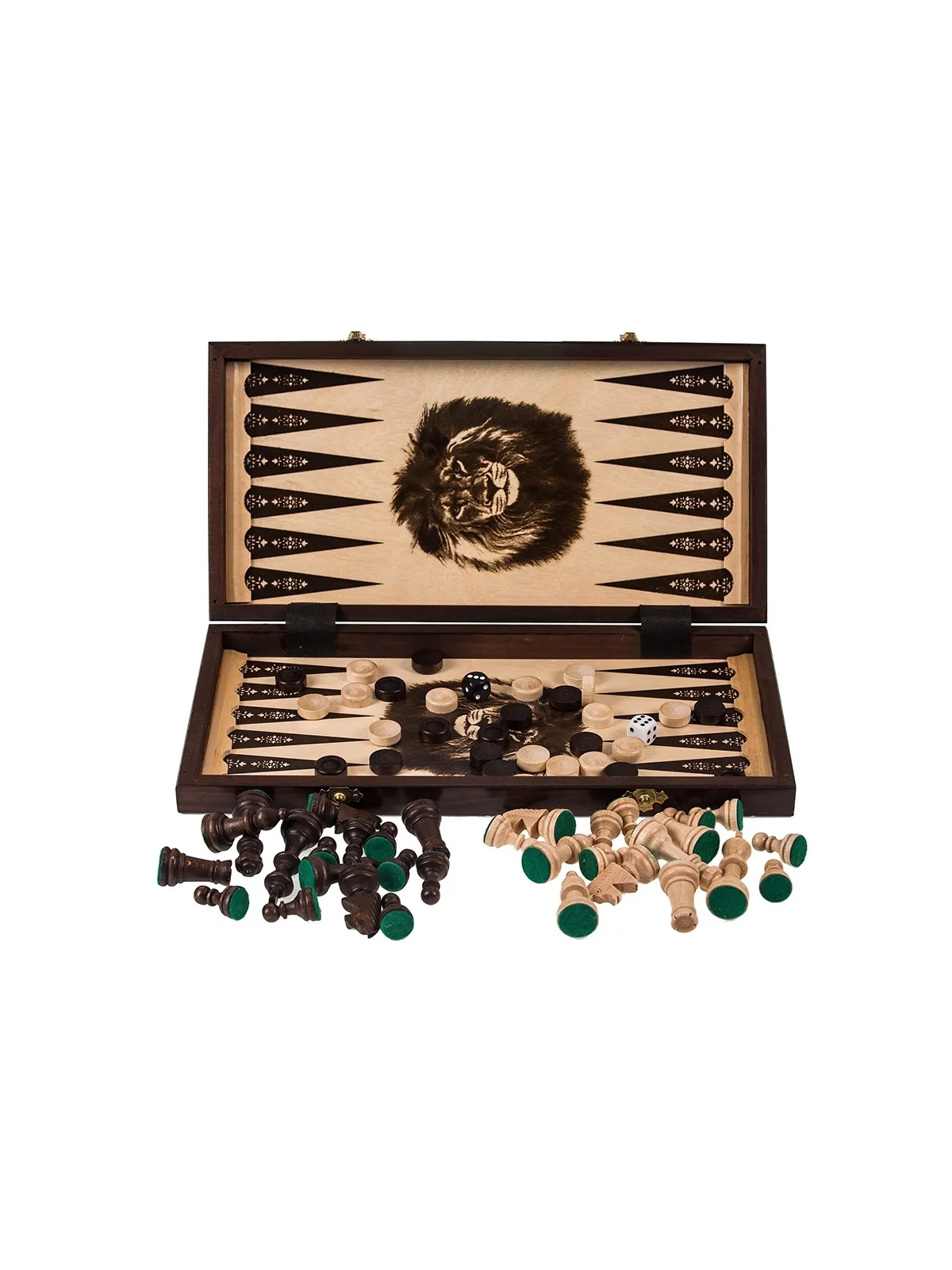 Lion - Échecs + Backgammon + Dames