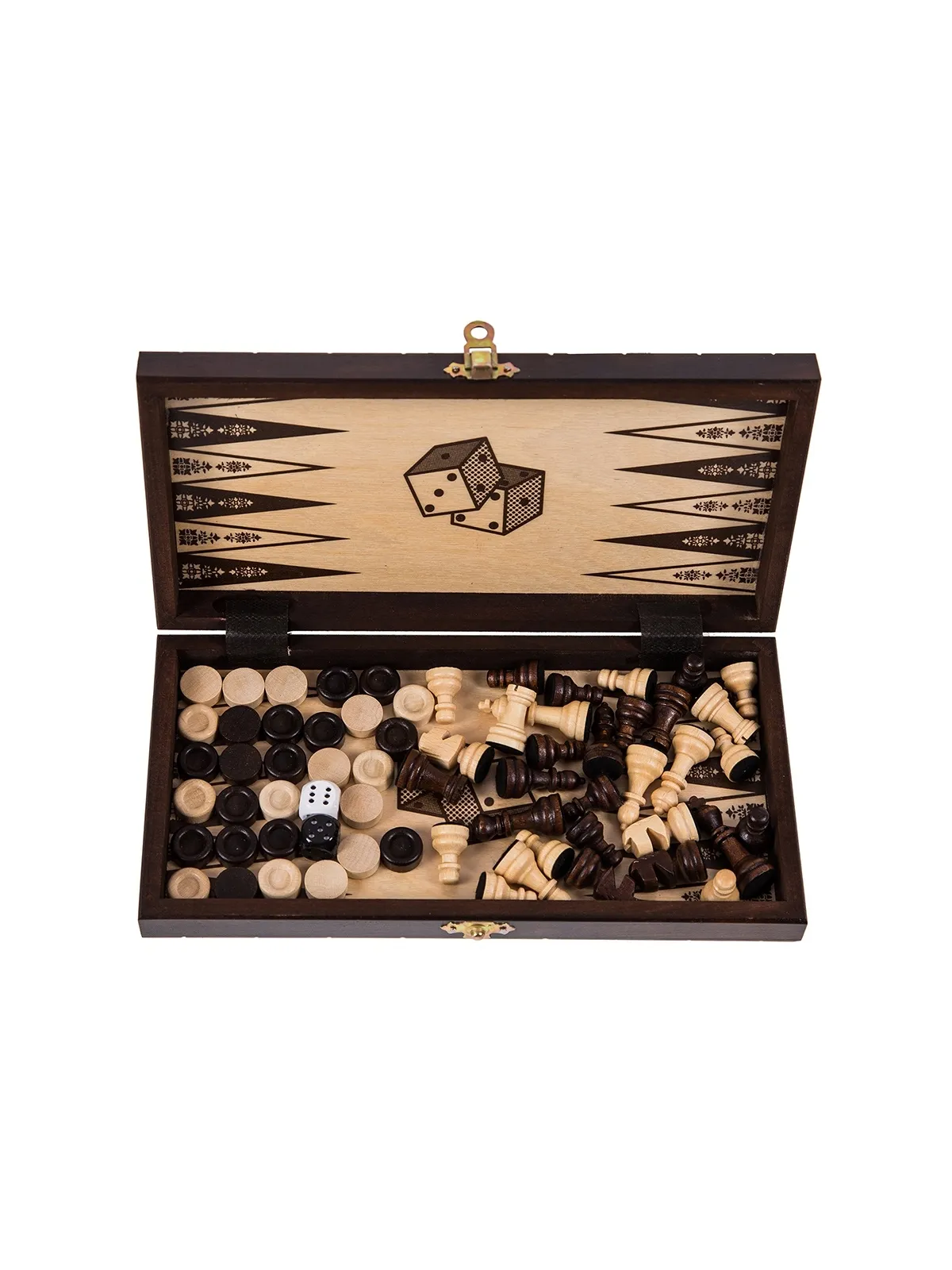 Lion Mini - Chess + Backgammon + Checkers